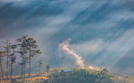 Bình yên sớm mai K’long K’lanh: Ngây ngất khung cảnh thiên nhiên