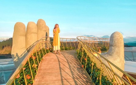 Cầu Vàng thu nhỏ Đà Lạt: Sống ảo đẹp như mơ, điểm đến mới cho tín đồ du lịch