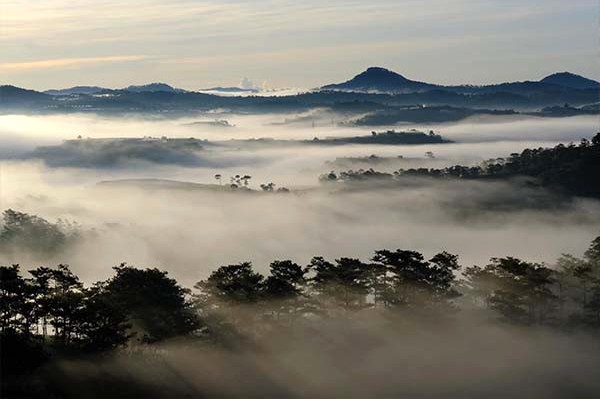 Biển mây đẹp tuyệt