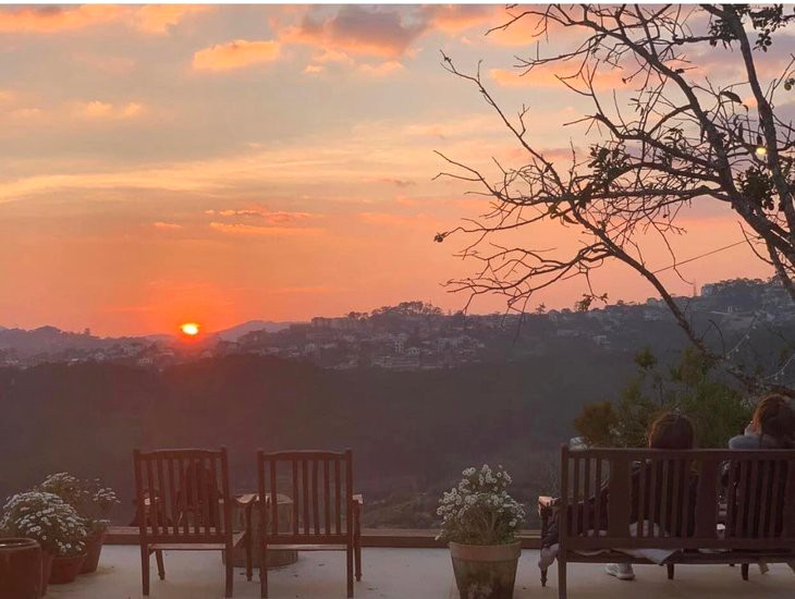 cafe Da Lat view dep hoang hon