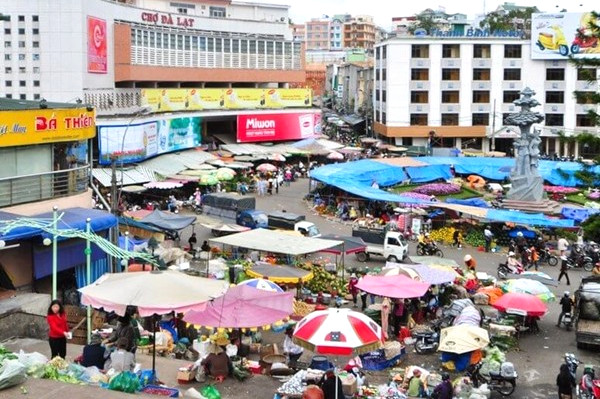 Chợ: Nơi mua sắm của các bà, các mẹ.