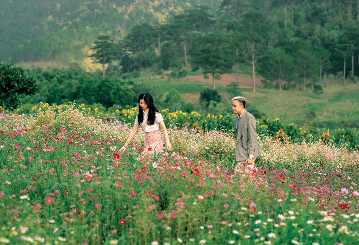 the florest vuon hoa moi Da lat