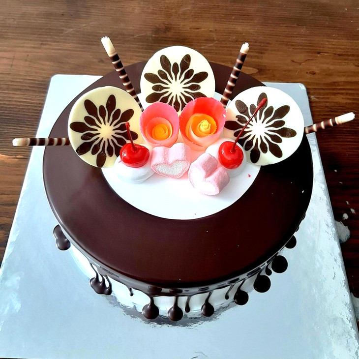 Bánh đơn giản, tinh tế.