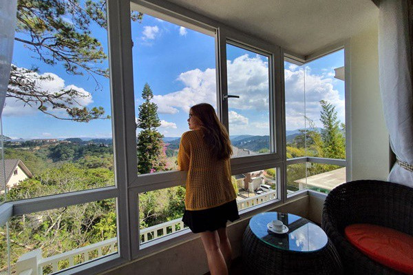 View cực xinh tại khách sạn Mimosa