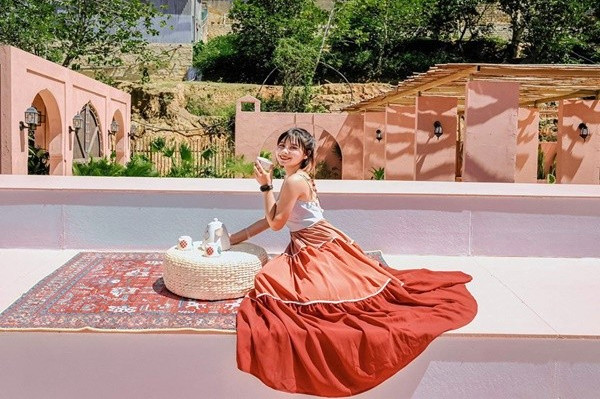 Thiên đường bánh bèo! 🍰💖 (Ảnh: Trịnh Thảo)