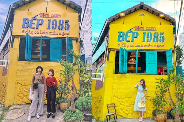 Tường vàng Bếp 1985