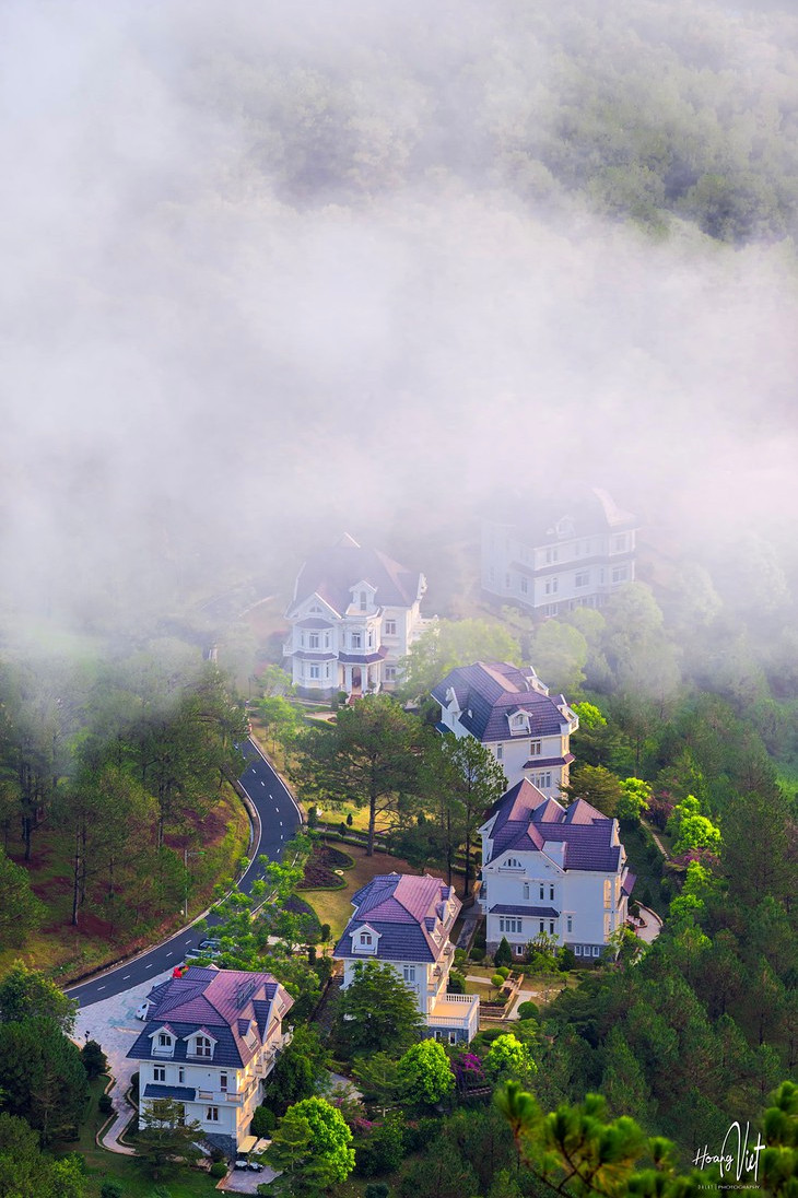 Khu Biet Thu Da Lat Tu Flycam