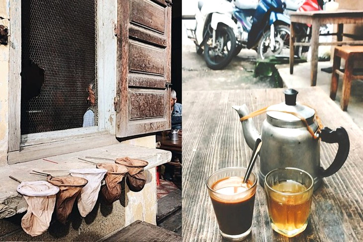 Vợt pha cafe quán