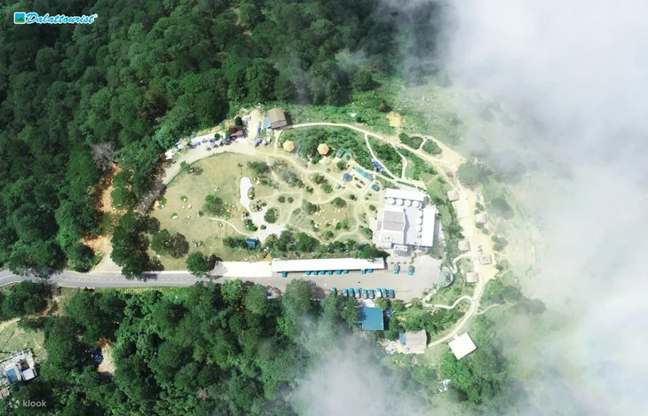 Langbiang Da Lat tu tren cao